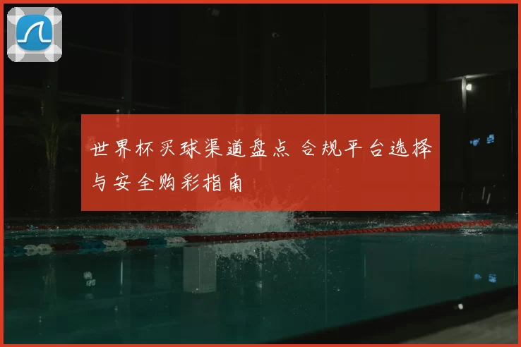 世界杯买球渠道盘点 合规平台选择与安全购彩指南