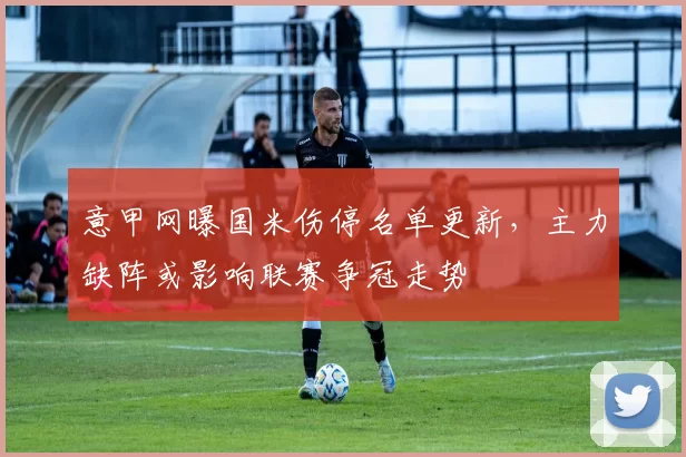 意甲网曝国米伤停名单更新，主力缺阵或影响联赛争冠走势